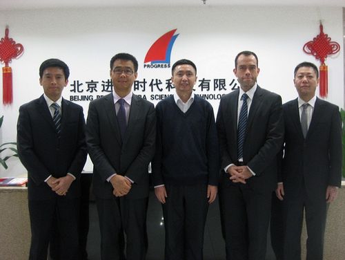 西门子王海滨副总裁再访进步